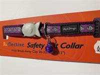 Red Dingo - Smart reflekshalsbånd til katte LILLA M/FISK